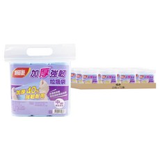 楓康 加厚強韌垃圾袋 中 72張, 15包