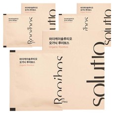 마더케이솔루티오 오가닉 루이보스 10p, 3개, 15g