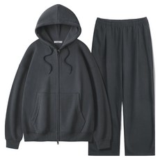 Naven SET 連帽拉鍊外套 + 單褶寬褲 NHZ3S