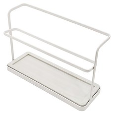 日式瀝水杯架 + 瀝水盤 28 x 10cm, 1個, 無色