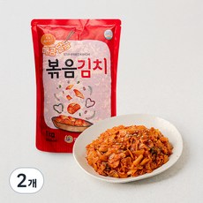 일미식품 매콤달콤 미니 볶음김치, 1kg, 2개