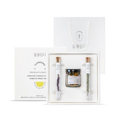 Iloveflowertea 萬壽菊花茶+試管艾草茶+試管韓國薄荷茶禮盒, 5g, 1組, 1組