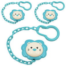 Simba 小獅王辛巴 安撫奶嘴鍊, 香草 藍色, 3條
