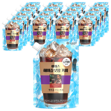 맥널티커피 아이스 헤이즐넛향 커피 대용량 파우치, 1L, 18개