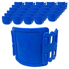 Seojin安全 LOHAS 綁腿帶 2入, 20套, 藍色