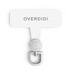 OVERDIGI 360旋轉掛繩墊片 TH03, 白色, 1個