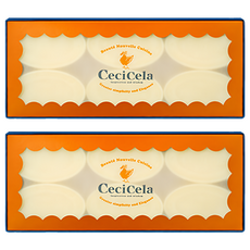 CeciCela 蘋果醋煥白美肌面膜皂 Set 6入, 51g, 12個