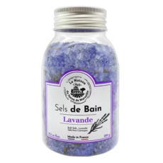 法國馬賽皂之家 南法薰衣草卡馬格沐浴海鹽 300g, 法國原裝進口 舒緩放鬆、溫和淨化, 1瓶