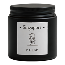 NY LAB 紐約實驗室 城市限定霧質感手工香氛蠟燭, 新加坡檸檬, 1個, 3.5oz