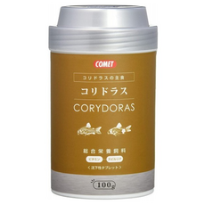 COMET 可美多 鼠魚底棲飼料, Corydoras, 綜合營養飼料, 100g, 1瓶