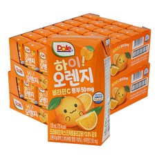 돌 하이 오렌지 주스, 120ml, 64개