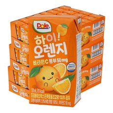 돌 하이 오렌지 주스, 120ml, 96개