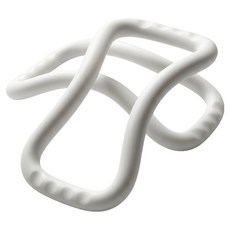 미니멀랩 스트레칭 파스텔 소프트 요가링, 화이트, 2개 화이트, 2개