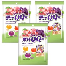 義美 寶吉果汁QQ糖 綜合, 88g, 3袋
