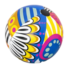 36吋墨西哥風格沙灘球 31044-70937, 1個, 91cm, 混和顏色