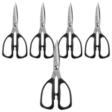 張小泉 195不銹鋼剪刀 HSS-195, 5支