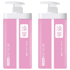 澡享 沐浴乳 牡丹小蒼蘭, 潤澤配方, 無皂鹼無添加, 1kg, 2瓶