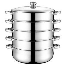 不鏽鋼五層蒸鍋, 1組