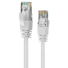 DTAudio Cat.6網路線 金屬接頭 RJ45, 白色, 1條, 30m