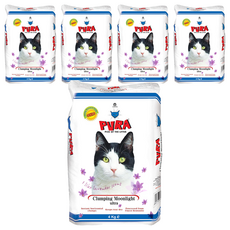 PURA 普拉 優質超凝結大地礦砂 薰衣草, 5包, 4kg