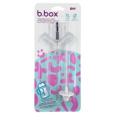 b.box 水杯替換吸管組 替換吸管 2支 + 清潔刷, 1組