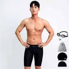 AQUATICA 男款及膝泳褲 BBF08 6件組