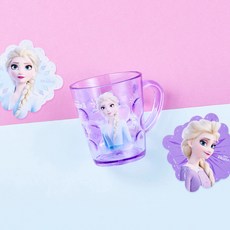 릴팡 겨울왕국2 도트컵, 엘사, 1개, 250ml