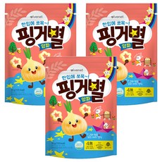 韓國 ivenet 孩童星星造型米餅, 洋蔥口味, 30g, 3包