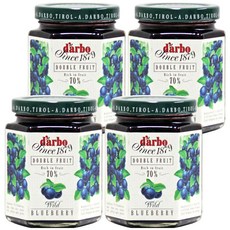 다보 다보블루베리잼, 200g, 4개