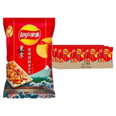Lay's 樂事 波樂洋芋片 東京照燒烤雞串口味, 59.5g, 12包