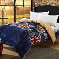 J-bedtime 床寢時光 羊羔法蘭絨暖暖被, 英式風格