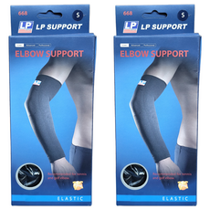 高伸縮型全臂式護套 668-BK-S 黑色, 2個