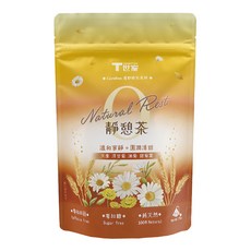 T世家 漫野時光 無咖啡因茶系列 菊花麥香靜憩茶, 4g, 12個裝, 1組