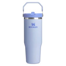 STANLEY 台灣公司貨 經典系列 IceFlow 手提吸管杯2.0, 0.88L, 清晨藍, 1個