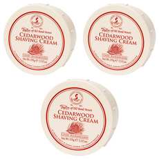 Taylor of Old Bond Street 雪松刮鬍膏, 150g, 3罐