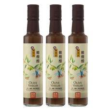 陳稼莊 橄欖醋, 250ml, 3瓶