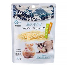 Canary 和晃小動物 刺身魚漿魚絲條零食, 1個, 30g