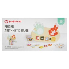 TOP BRIGHT 特寶兒 手指算數遊戲組 學習教玩具, 1盒