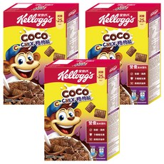 Kellogg's 家樂氏 COCO 可可猴 格格脆, 170g, 3盒