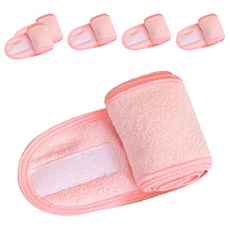 클레어라 남여공용 찍찍이 세안밴드, 핑크, 6개