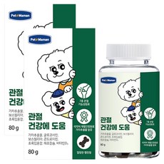 펫또마망 강아지 영양제, 80g, 뼈/관절강화, 2개