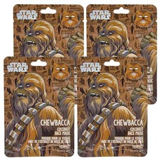 MAD BEAUTY 星際大戰 丘巴卡 椰子 面膜, 25ml, 4片