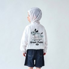 WALTONKIDS 兒童涼夏滑板小狗防風夾克