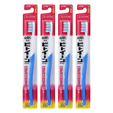 LION 獅王 10排波浪牙刷 標準刷頭 14g, 4支, 1入