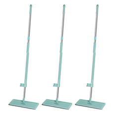 免手洗平板拖把 03綠色, 3個