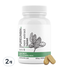 푸른빈 노니 정 600mg, 90정, 2개
