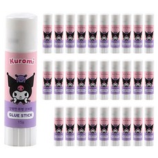 三麗鷗 酷洛米 粉色透明固體膠, 30個, 15g