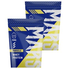 MARS 戰神 MARSCLE 濃縮乳清蛋白 咖啡牛奶, 500g, 2包