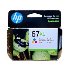 HP 67XL 高印量彩色墨水匣 3YM58AA 原廠高容量 適用於HP印表機 色彩鮮明 列印品質穩定, 1個
