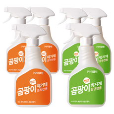 닥터클린 곰팡이제거제 500ml + 곰팡이방지제 500ml, 1L, 3세트